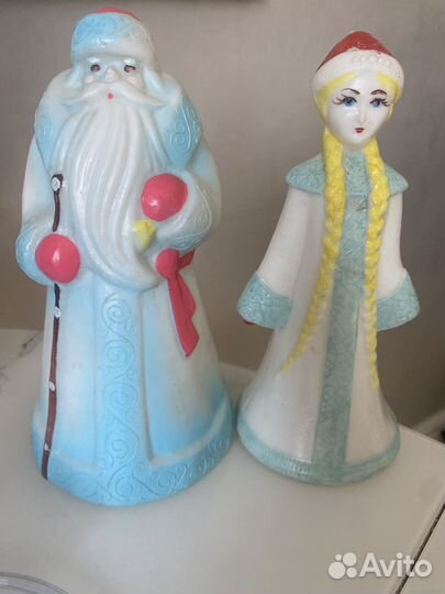 Дед мороз и снегурочка из СССР