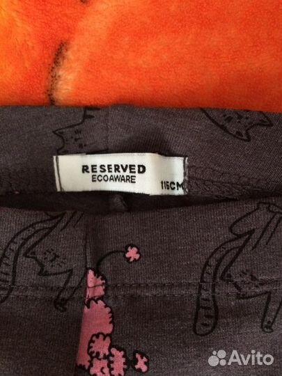 Лосины новые для девочки reserved 116
