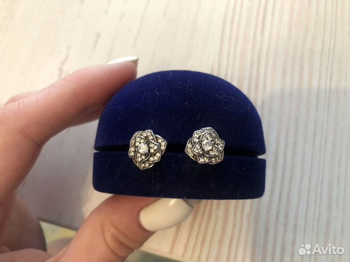 Серебряные серьги
