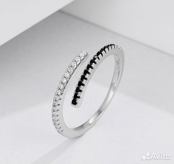 Кольцо серебро 925