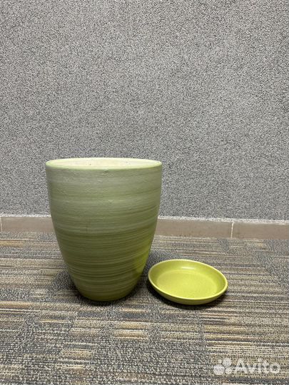 Глиняный горошрк для цветов