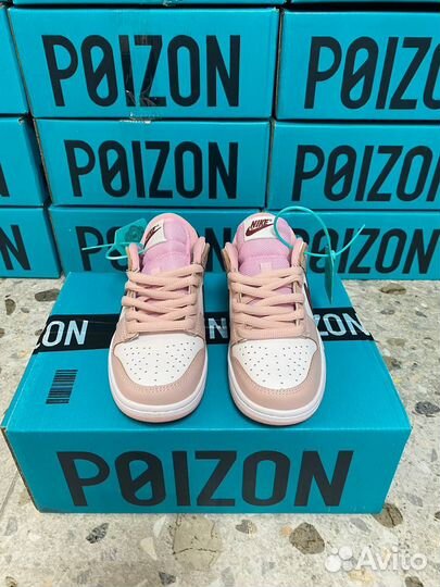 Nike Dunk Low Pink Розовые Оригинал