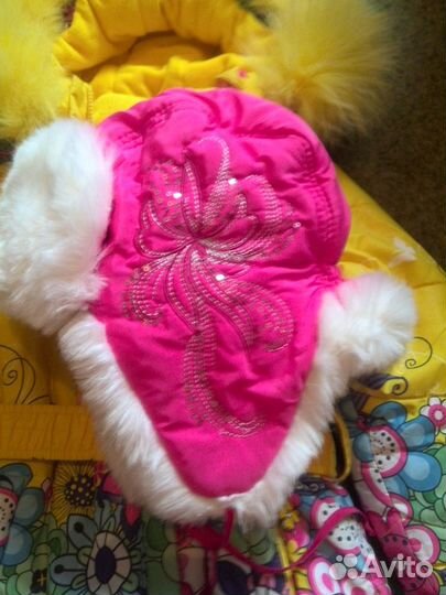 Шапка зимняя для девочки