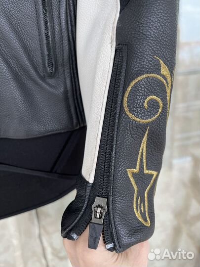 Мотокуртка кожаная Alpinestars stella anouke