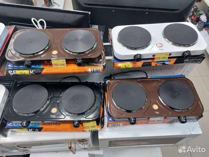 Плитки настольные Электрические