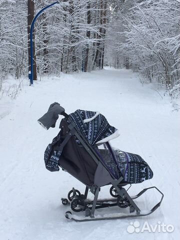 Санки коляска galaxy