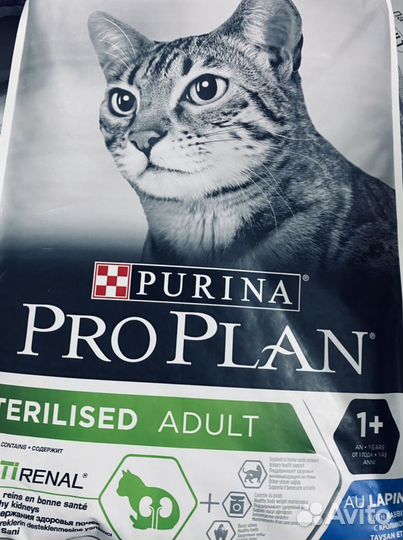 Пурина Purina Pro Plan корм для кошек 10/12