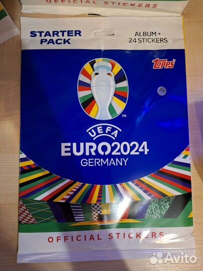 Наклейки Topps Euro 2024 (Чемпионат Европы 2024)