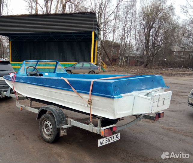Лодка казанка 5м