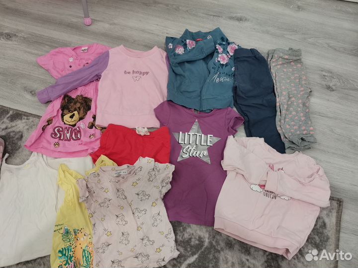 Вещи пакетом на девочку