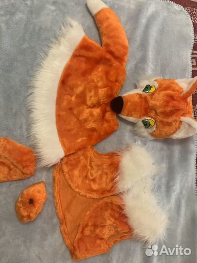 Новогодн костюм утренник Лиса Лисичка/лесные звери