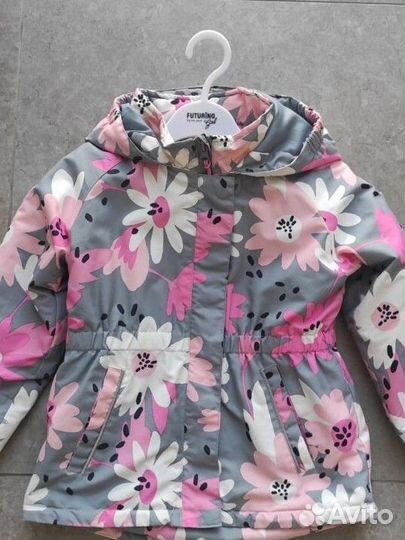 Куртка демисезонная для девочки 116