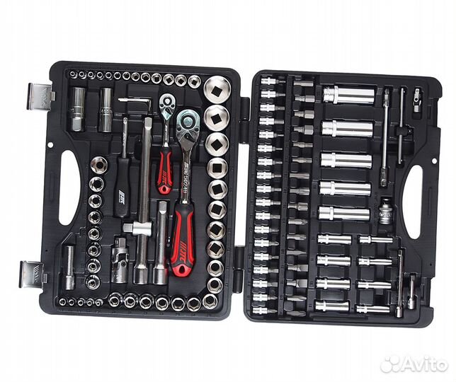 Набор головок торцевых И бит 1/4