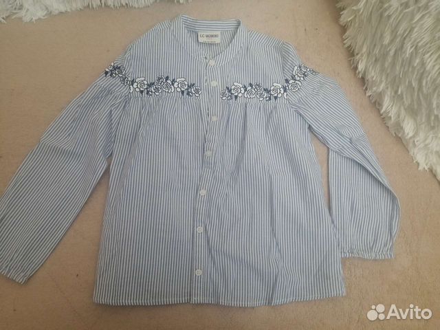 Блузка рубашка для девочки