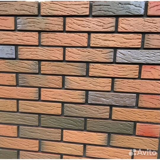 Облицовочный кирпич Слоновая кость Рустик, Шале