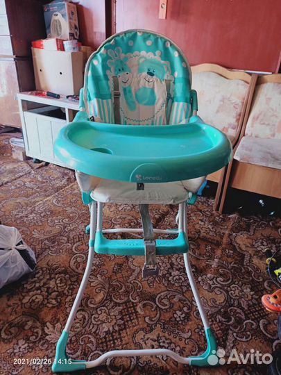 Стульчик для кормления lorelli