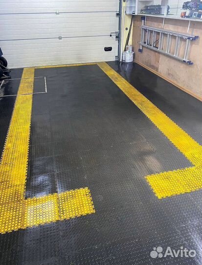 Пвх плитка для пола в гараж