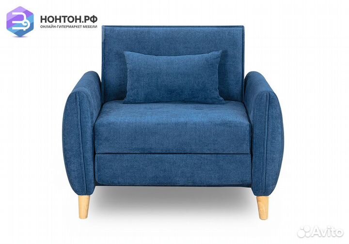 Кресло еврокнижка Анита синее