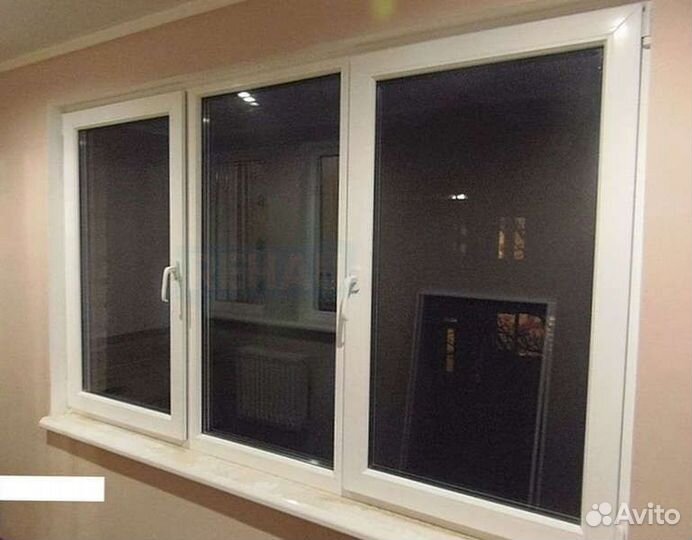Пластиковое окно с установкой