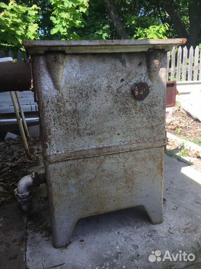 Печь буржуйка чугунная СССР
