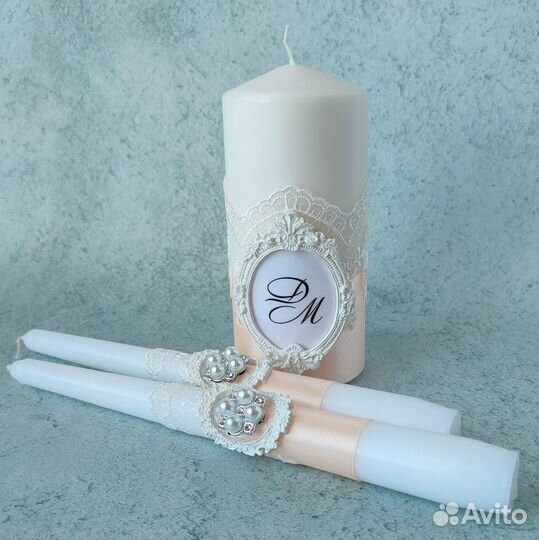 Свадебный набор в персиковом цвете под заказ