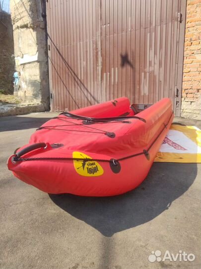 Надувная байдарка с транцем