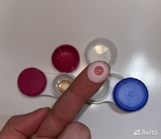 Белые линзы косплей