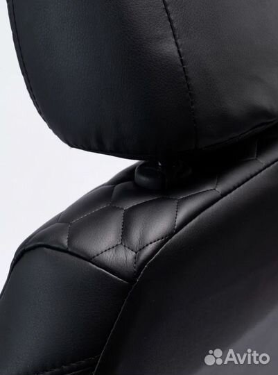 Авточехлы из экокожи Лада Веста