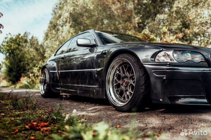 Кованые диски в стиле Brixton для BMW M3 E46 R19