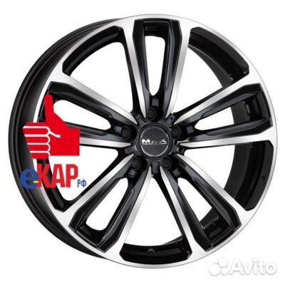 MAK 6,5x16/5x114,3 ET40 D76 Magma Black mirror