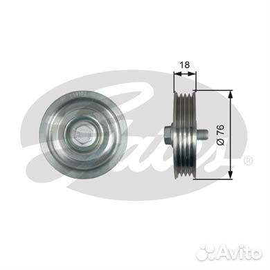 Натяжной ролик привода вспомогательных агрегатов d