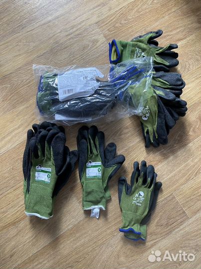 Перчатки прорезиненные cerva вирдис