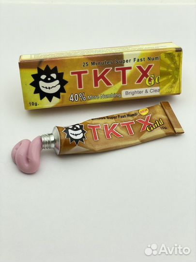 Крем для тату татуировок анестетик tktx