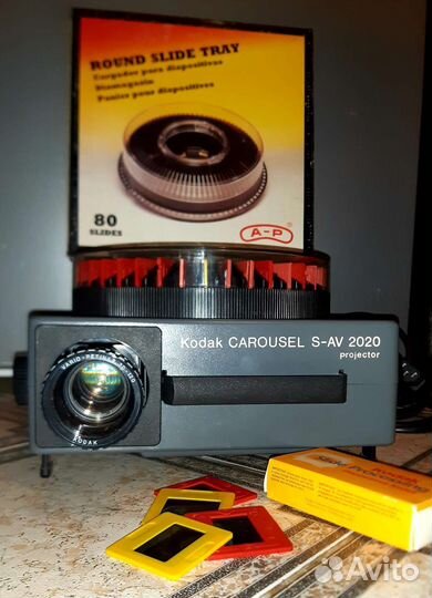 Kodak Carousel 2020 диапроектор слайдоскоп карусел