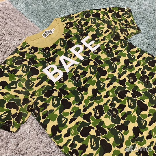 Футболка Bape Green Camo M