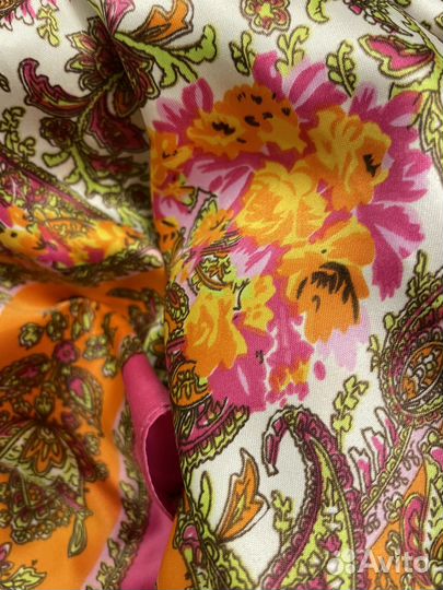 Платок шарф женский шелковый