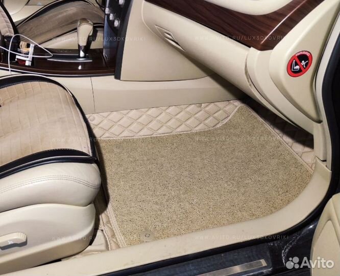 5d коврики из экокожи с ворсом Nissan Teana j32