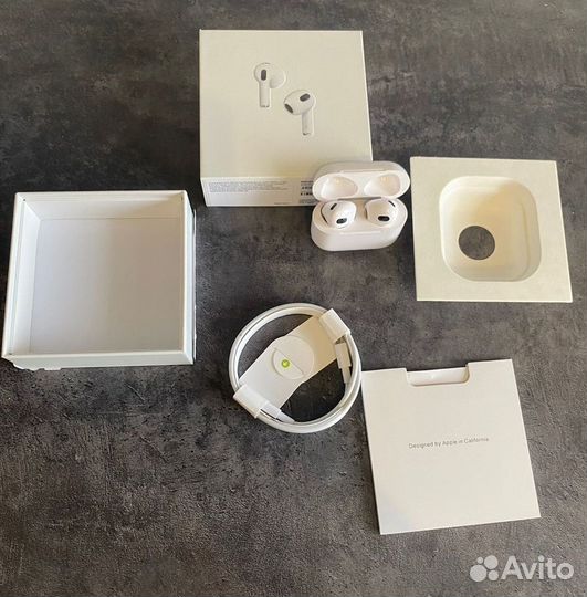 Беспроводные наушники apple airpods 3