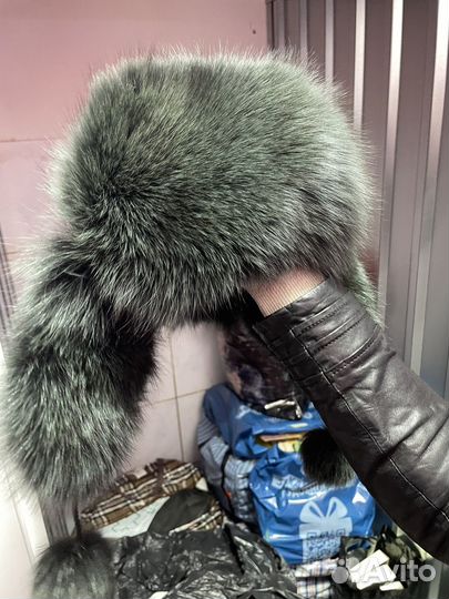 Шапка ушанка женская