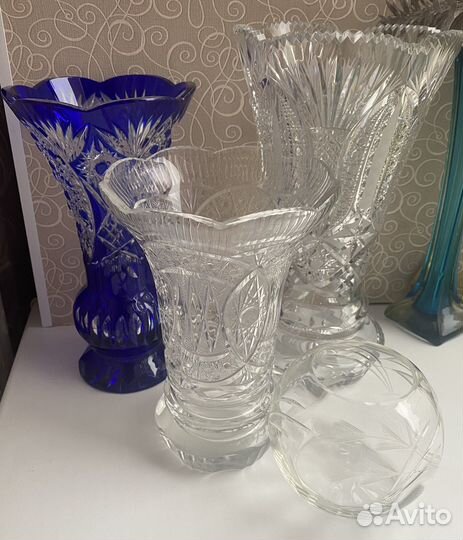 Хрустальные вазы