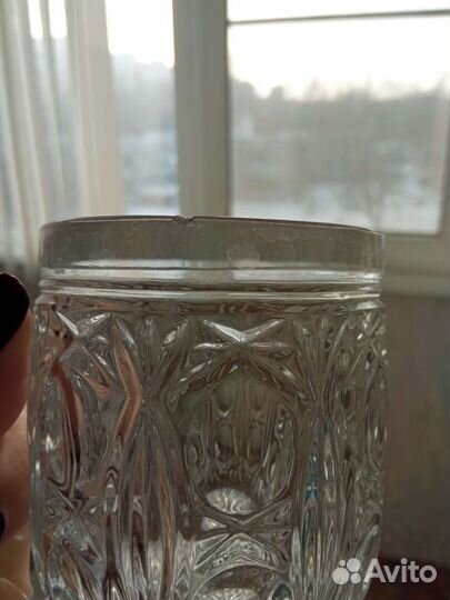 Набор хрустальных кружек