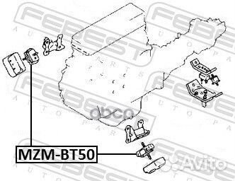 Подушка двигателя передняя (mazda BT-50 2006)