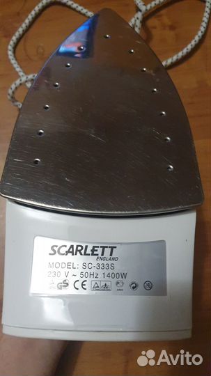 Утюг scarlett
