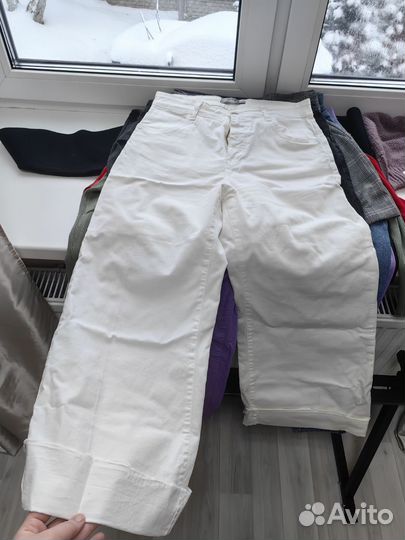 Брюки белые
