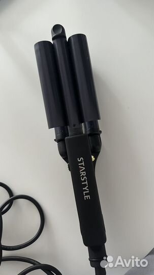 Плойка тройная для волос Dewal