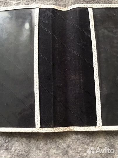 Chanel обложка на passport кожа