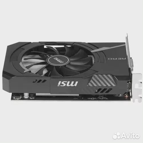 MSI (RX 550 aero ITX 4G OC) Radeon RX 550 4GB aero