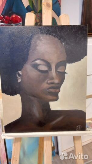 Картина маслом на холсте маслом