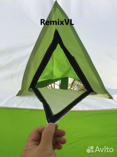 Палатка куб автомат 200x400x215см тент кухня