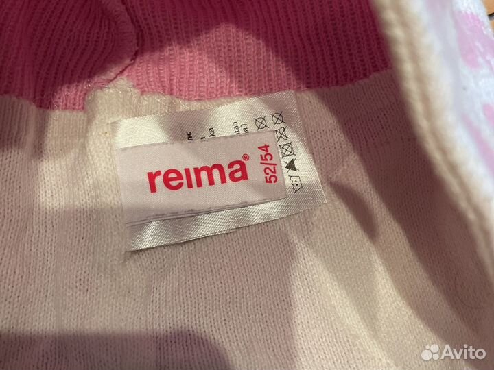 Шапочка Рейма для девочки весна размер 52-54